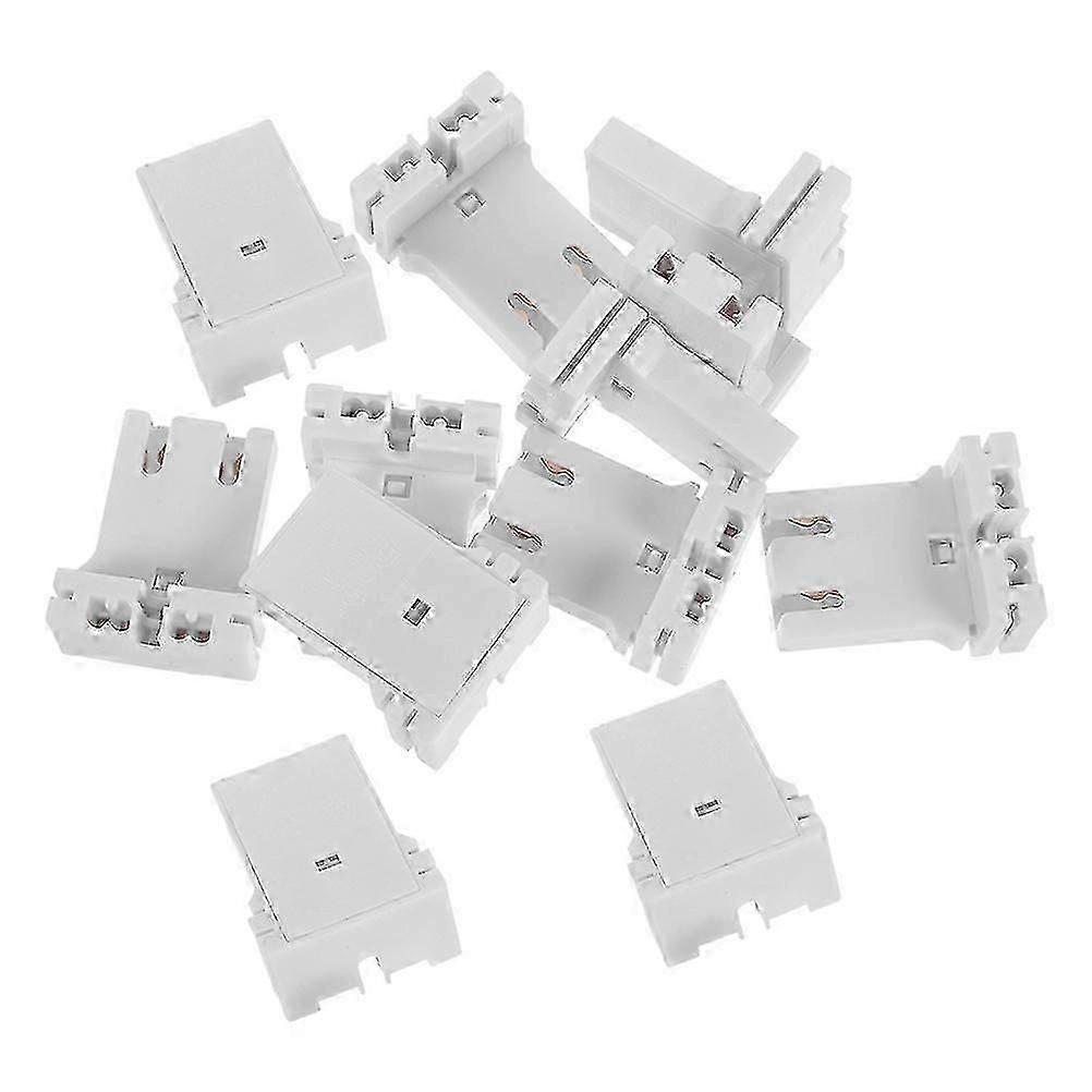 Fluorescent Light Socket Holder for Tube Light Easy Installation 12Pcs Kit