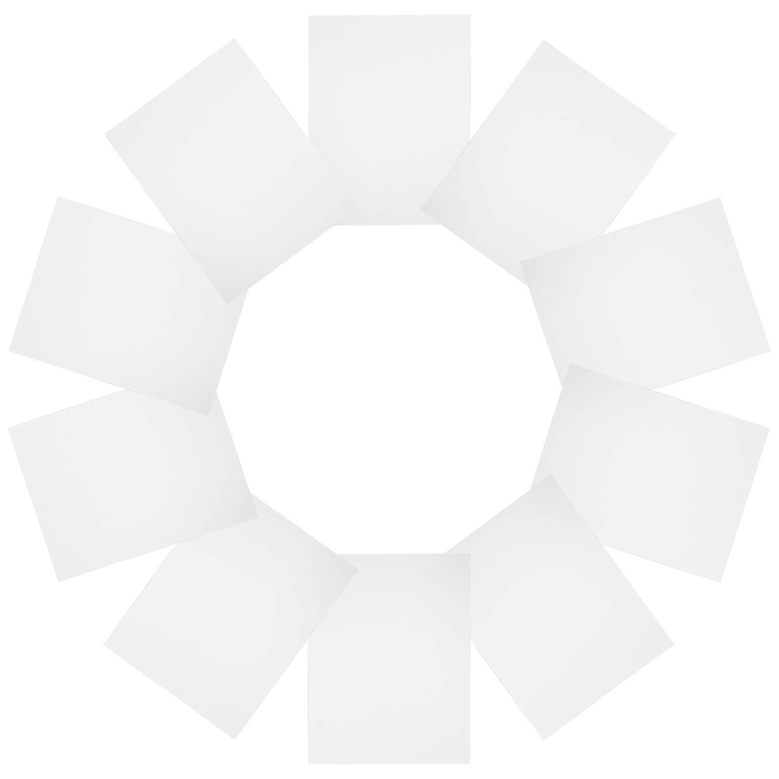 White Foam Board for Decoration 10Pcs Multi-Function Foam Poster Board