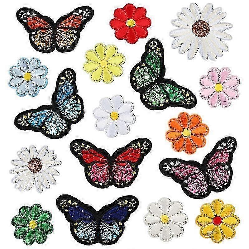 16pcs Iron-on Patches