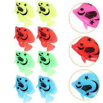 30pcs Vivid Aquarium Poisson Ornement Aquarium Aquarium Paysage Artificiel Poisson En Plastique Poisson Décor (Style Aléatoire)