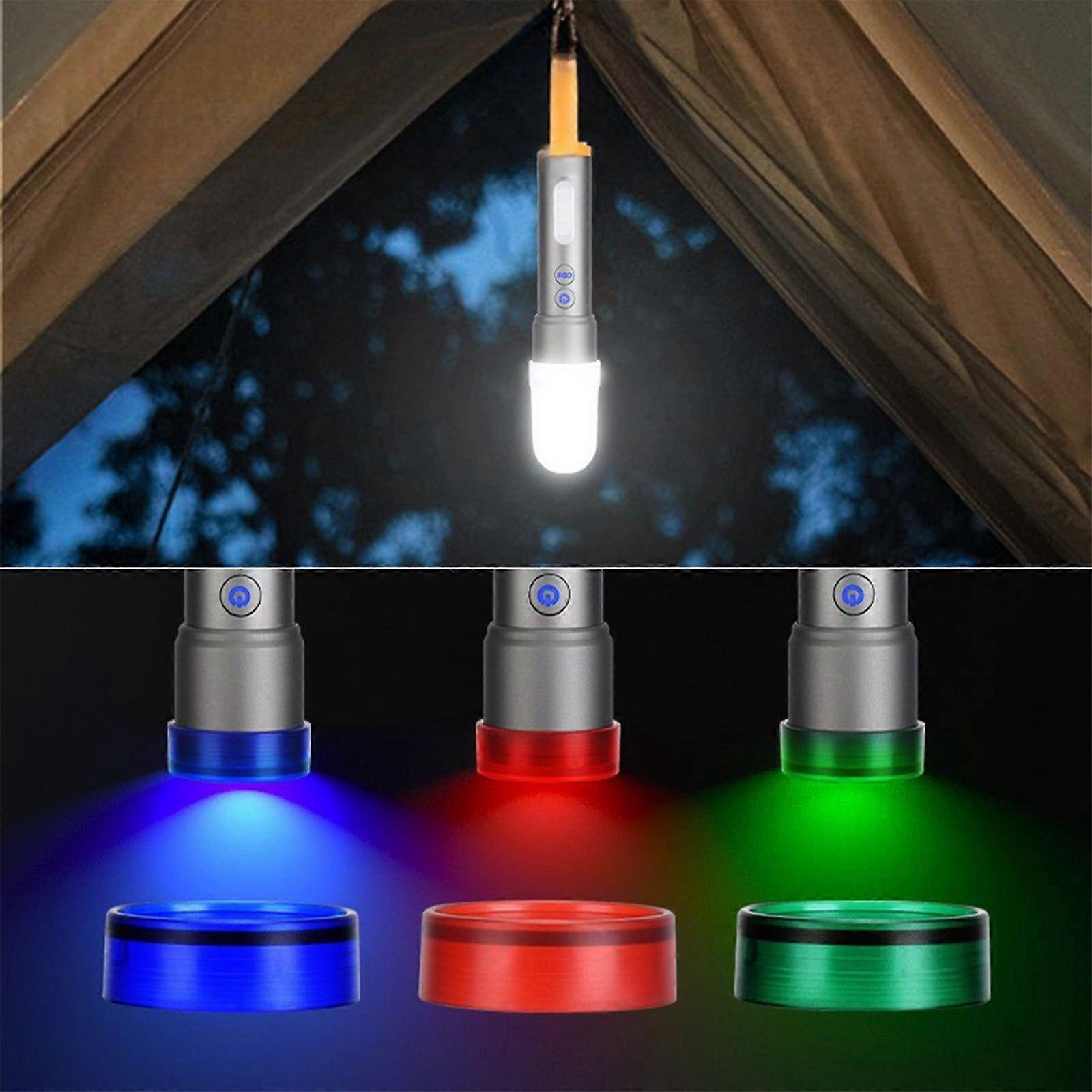 Four Soft Light Sources For Strong Light Flashlight Type-C Charging Cob Camping