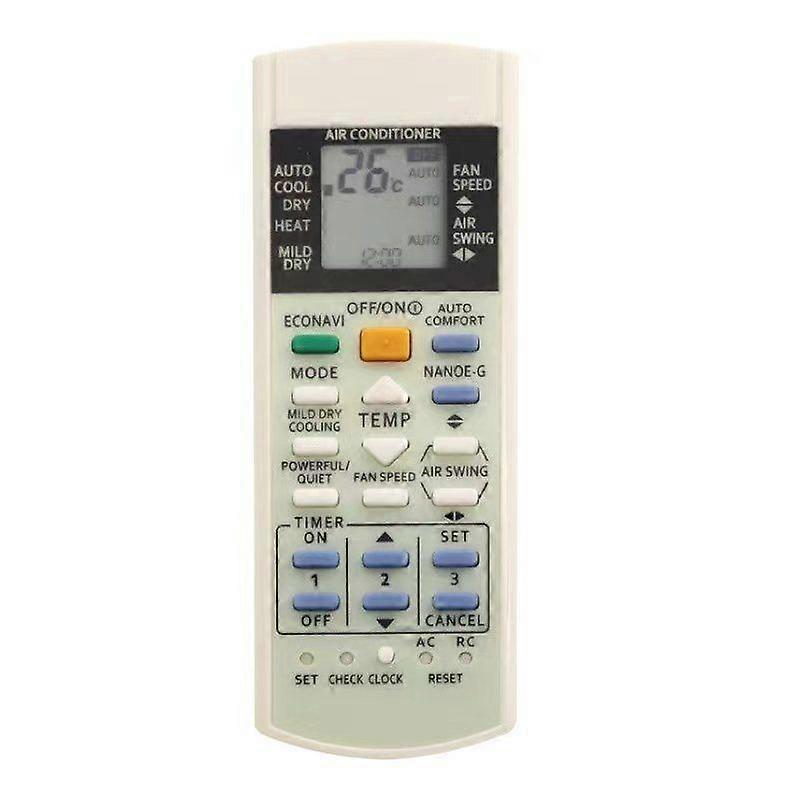 Voor Panasonic airconditioner afstandsbediening