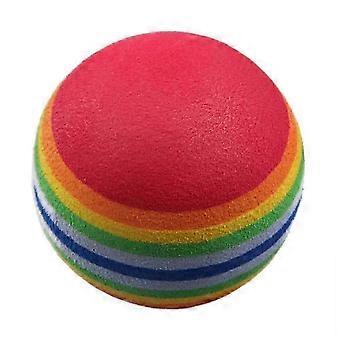 2025 50pcs Golf Swing Indoor Spon Foam Rainbow