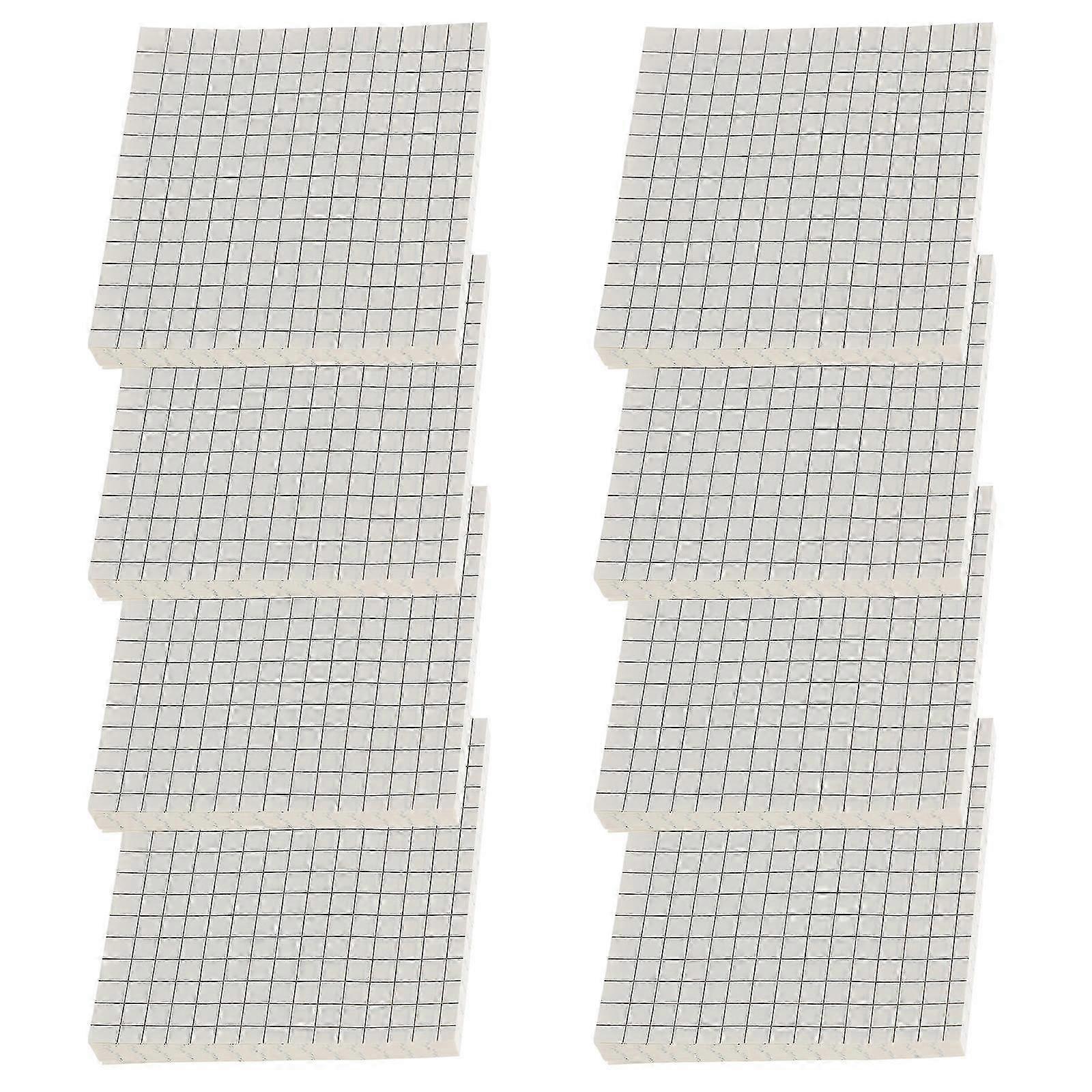8 Books School Note Pads Daily Use Memo Stickers Multi-function Note Stickers Note Supply