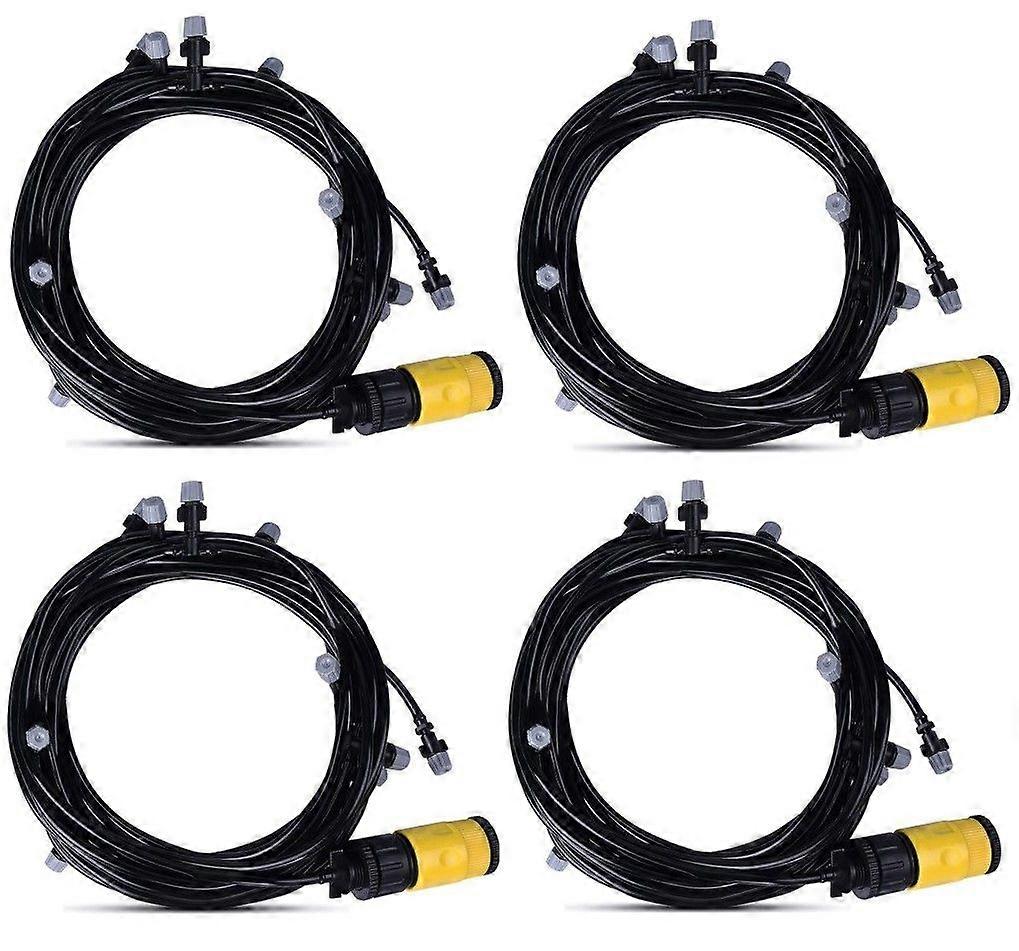 Professional Patio Mist Cooling Kit - 4 Pack