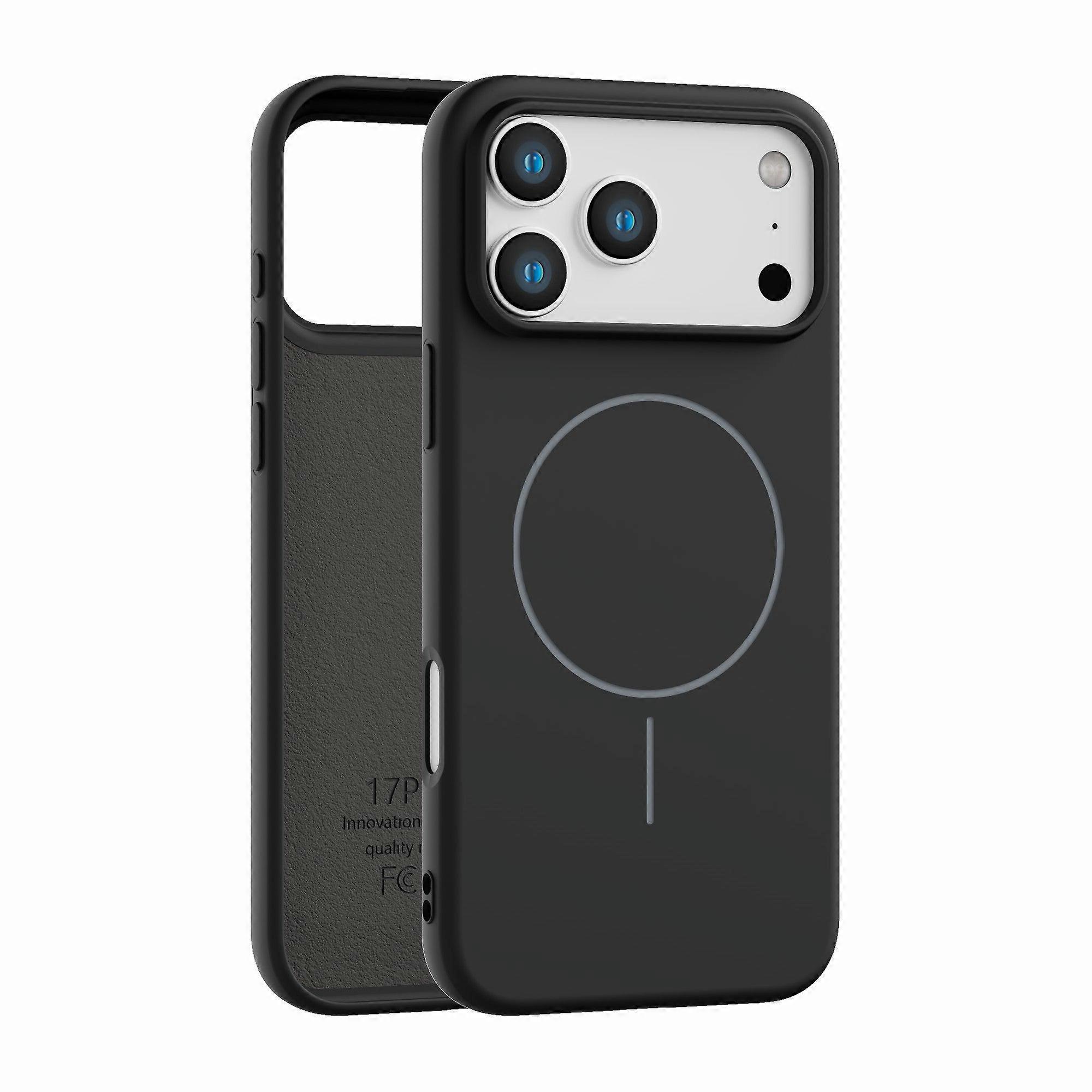 Magnetic Case for iPhone 17 Pro - For MagSafe - Shockproof Black