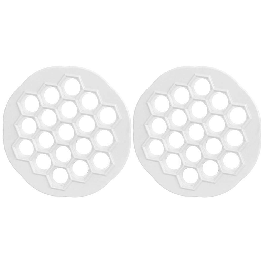 Dumplings Maker 2Pcs Round Mould Accelerating Device for Fast Dumpling Making