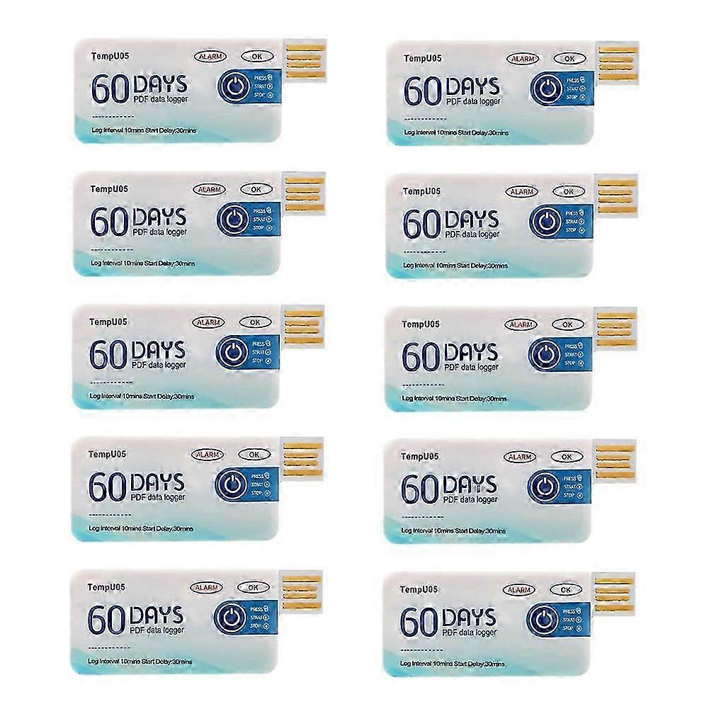 10 Pcs/Lot TempU05 Temperature Data Logger