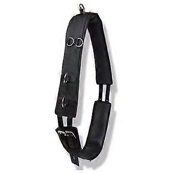 Adjustable Horse Training Surcingle with Padded Lining and D-Rings