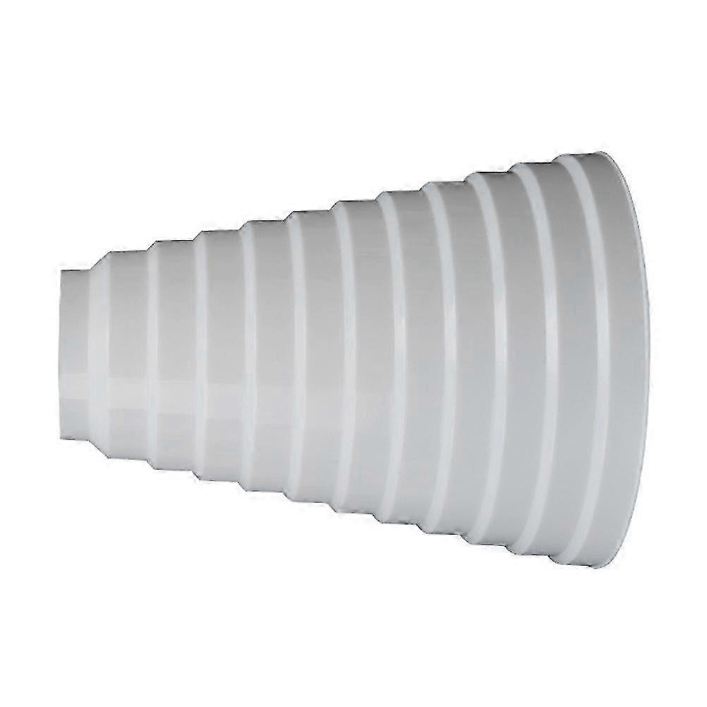 Vent Adapter Plastic Reducer for Range Hood Exhaust Pipe in Kitchen