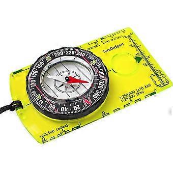 Oriëntatieloop kompas - Premium scoutingkompas voor wandelen, kamperen en backpacken - Beste overlevingscadeau voor kinderen