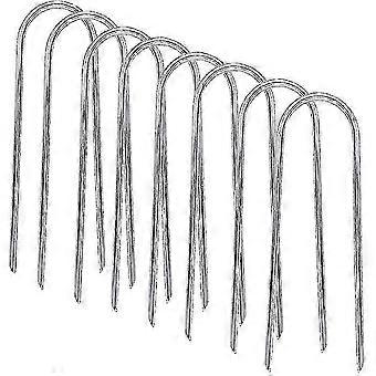 8pcs Trampolines Wind Stakes Heavy Duty U Type Sharp Ends