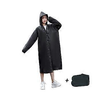 Reusable Quick-Dry Waterproof Rain Poncho for Outdoor Activities