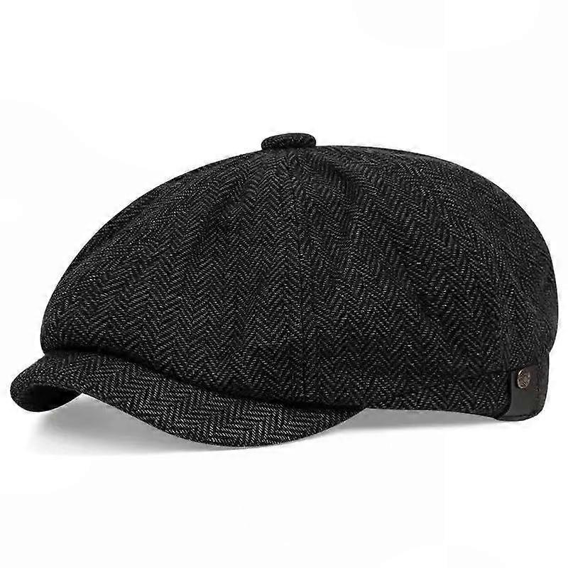 Wool Golf Driving Flat Beret Hat