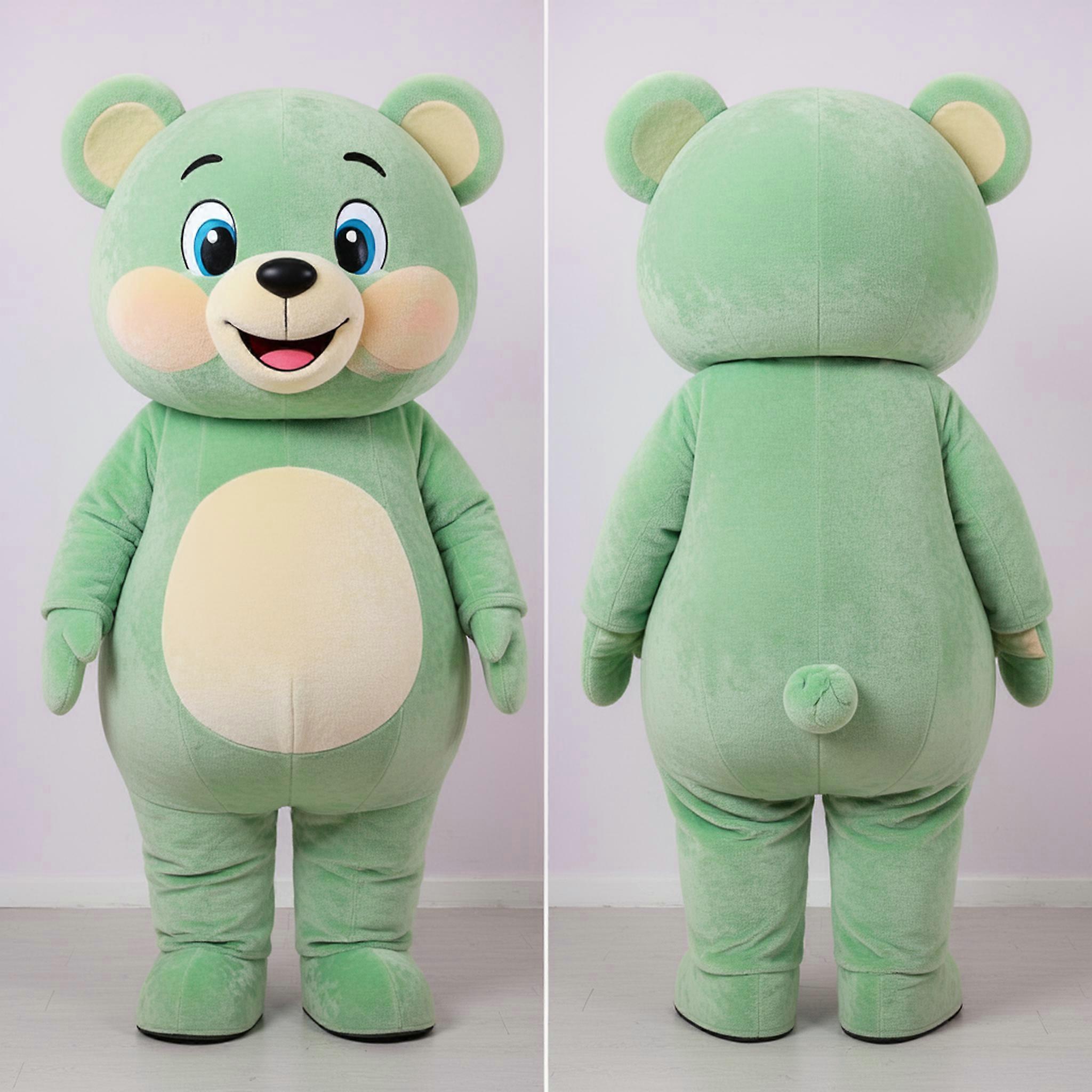 MASTICOT Emerald Green Broad Shouldered Alliance Mascot