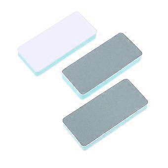 5Pcs Double Sided Sanding Sponge 600# & 3000 #Grit Multifunctional Reusable Hand Sander Blocks For Watch Strap Nail Polishing