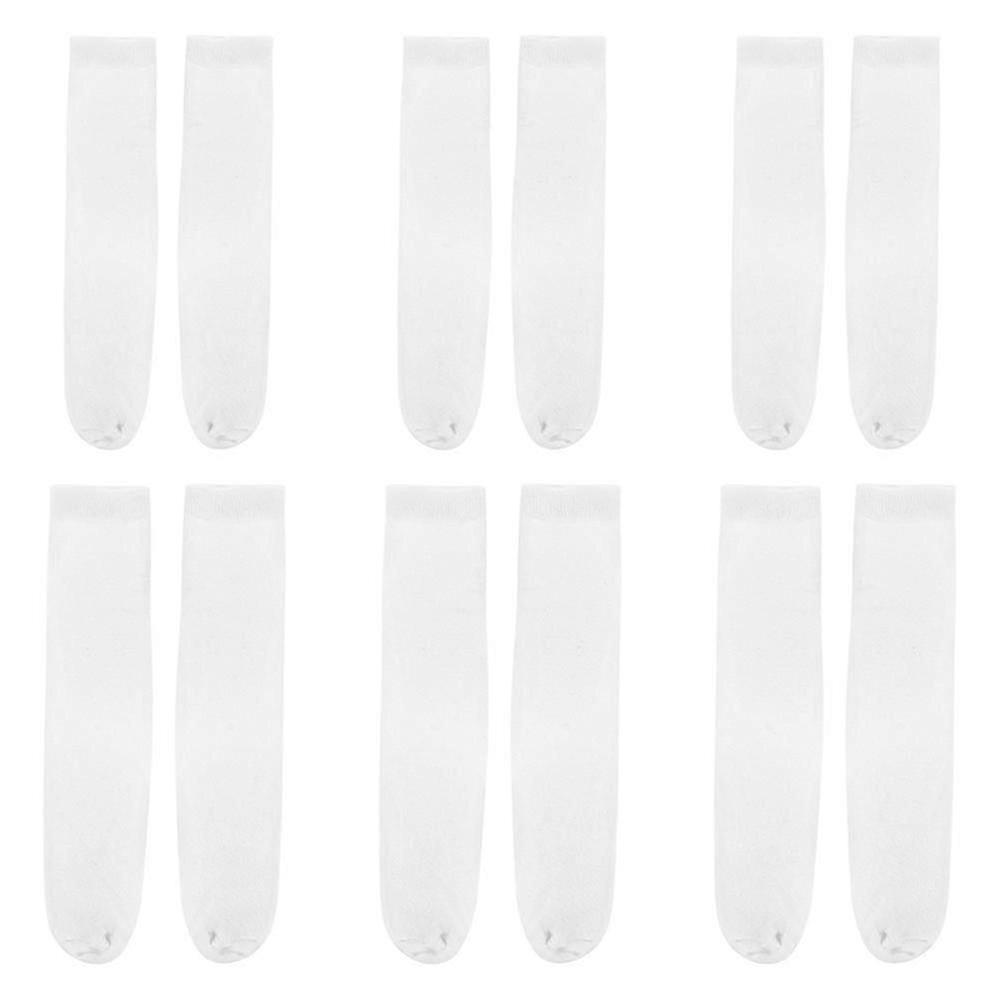 DIY Custom Design Projects Sublimation Straight Socks 6 Pairs