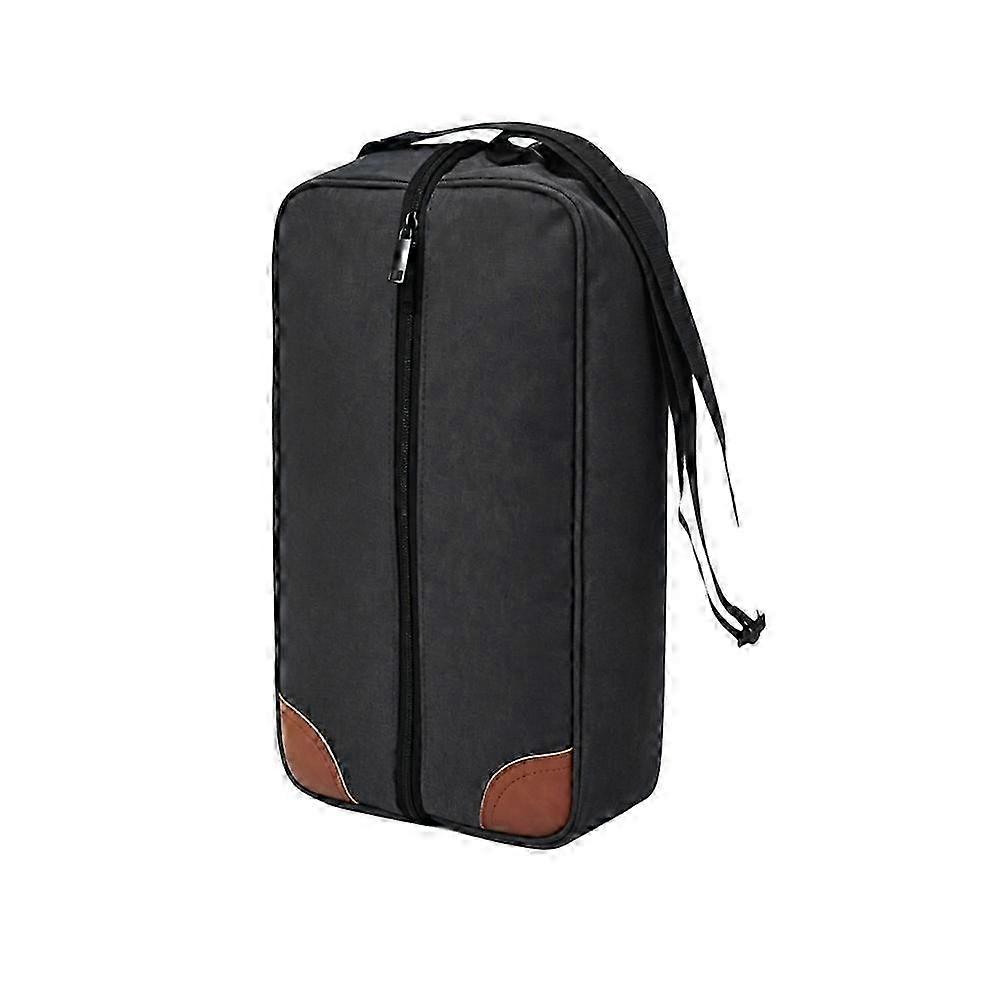 Portable Two-Bottle Wine Cooler Bag