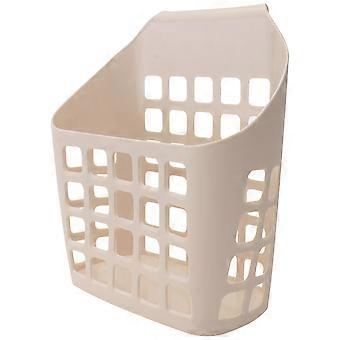 Futterkrippe aus Kunststoff für 3 Heufutterstücke, beige