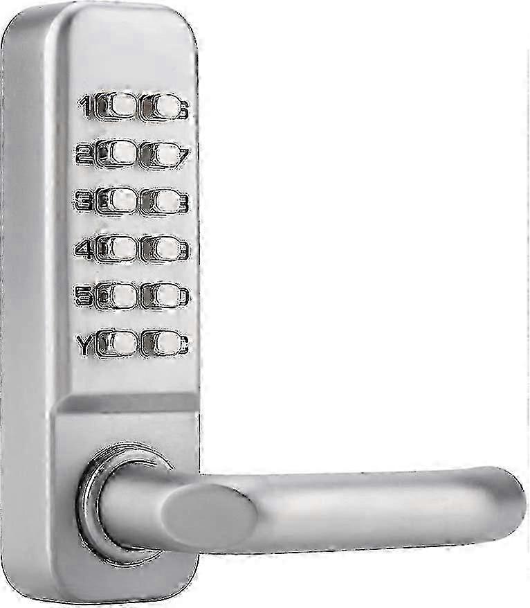 Waterproof Keyless Door Lock 1-11 Digit Code Combination Mechanical Code Lock