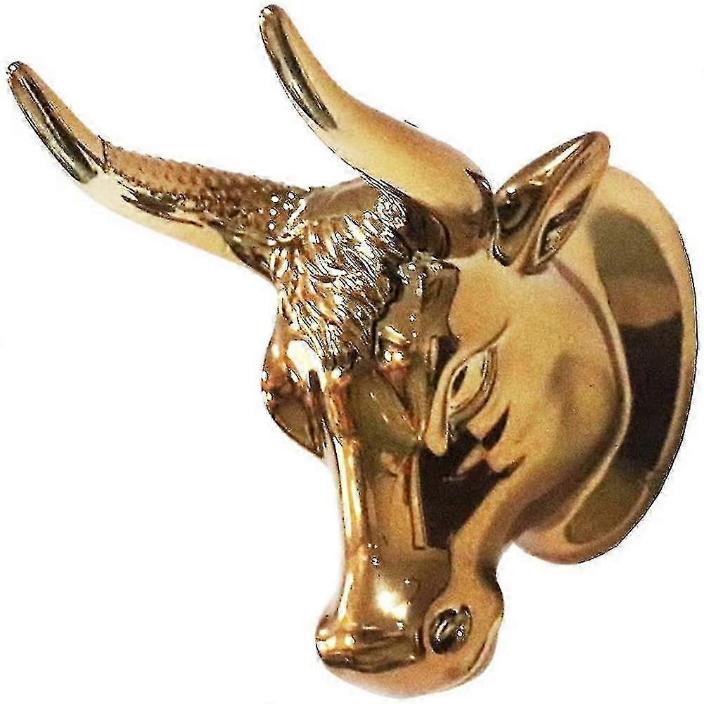 Gold Bull-Head String Instrument Hanger
