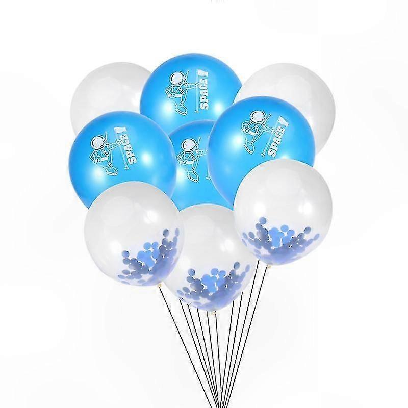 10 Pack Space-Themed Balloons for Parties