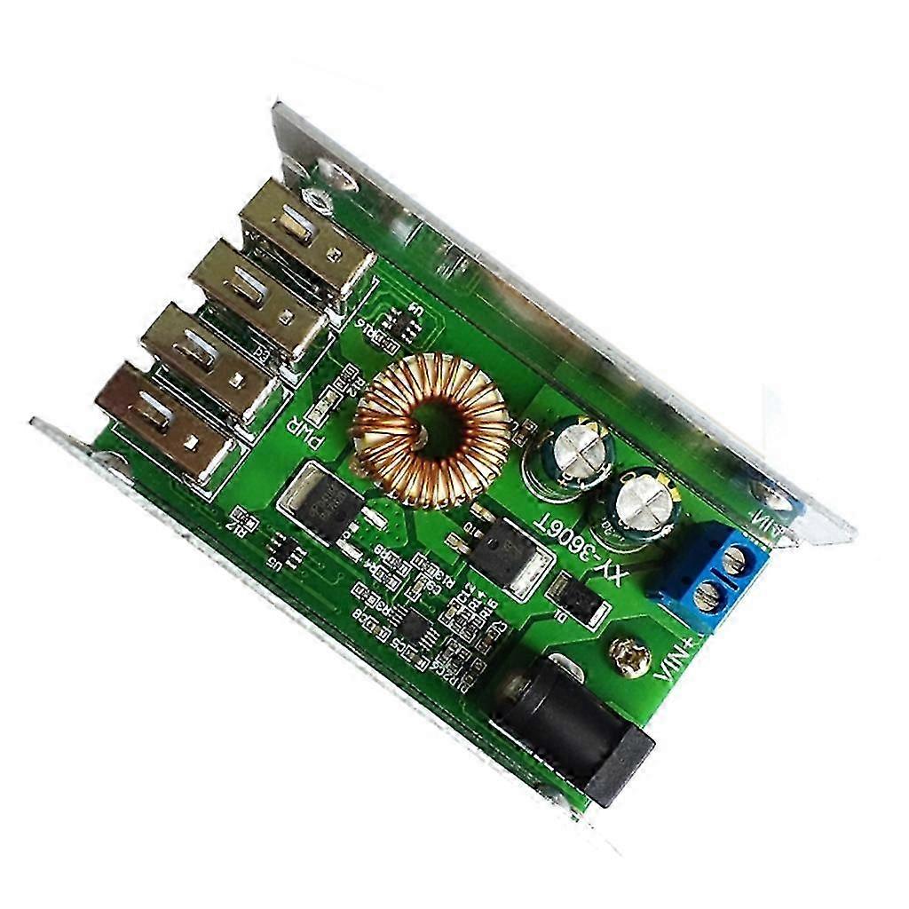 DC-DC Power Supply Module 24V/12V to 5V 5A Converter Replace Green