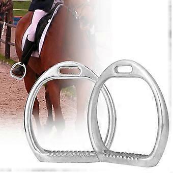 1 Paar Aluminium Kinder Leichte Steigbügel Pad Reitsport Reitsattel