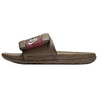 Nike Offcourt Adjust Slides Ironstone Red Sepia Coconut Milk DQ9624-005