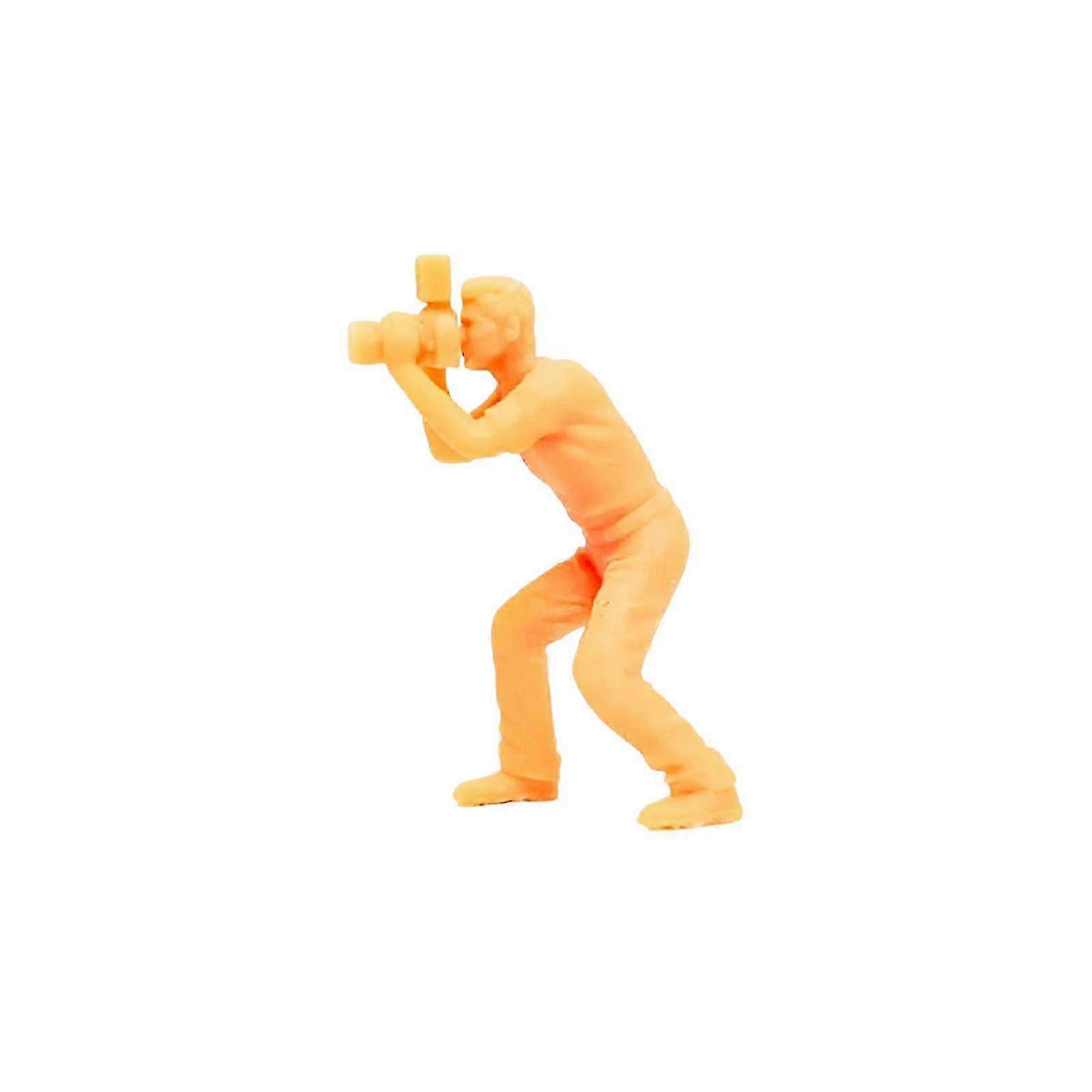 28mm Orange Resin Mini Figure