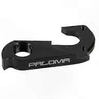 Sort aluminium gearophæng kompatibel med racercykler