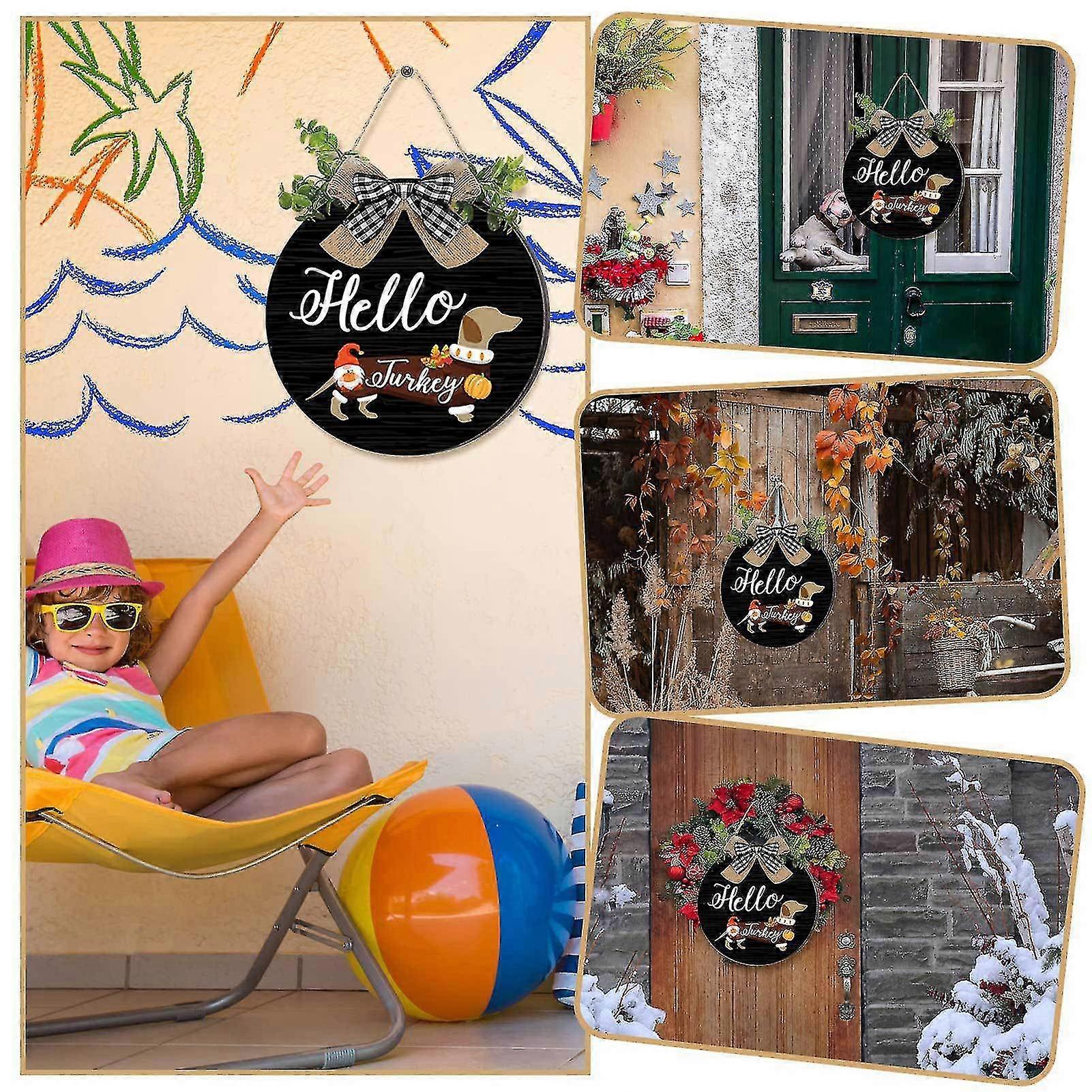 Wooden Interchangeable Door Sign