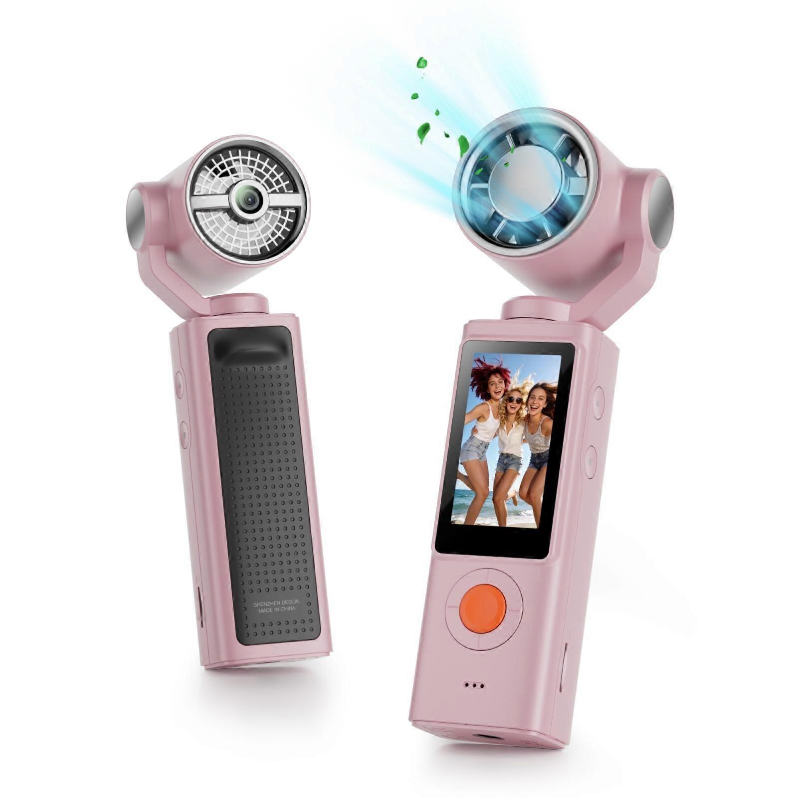 Handheld Vlog Video Camera Fan