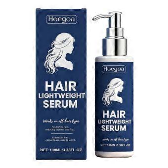 Non-Greasy Hair Oil for Frizzy Hair - Instant Frizz Control & Smoothness, Pre-Blowout Protection for Shiny Finish 