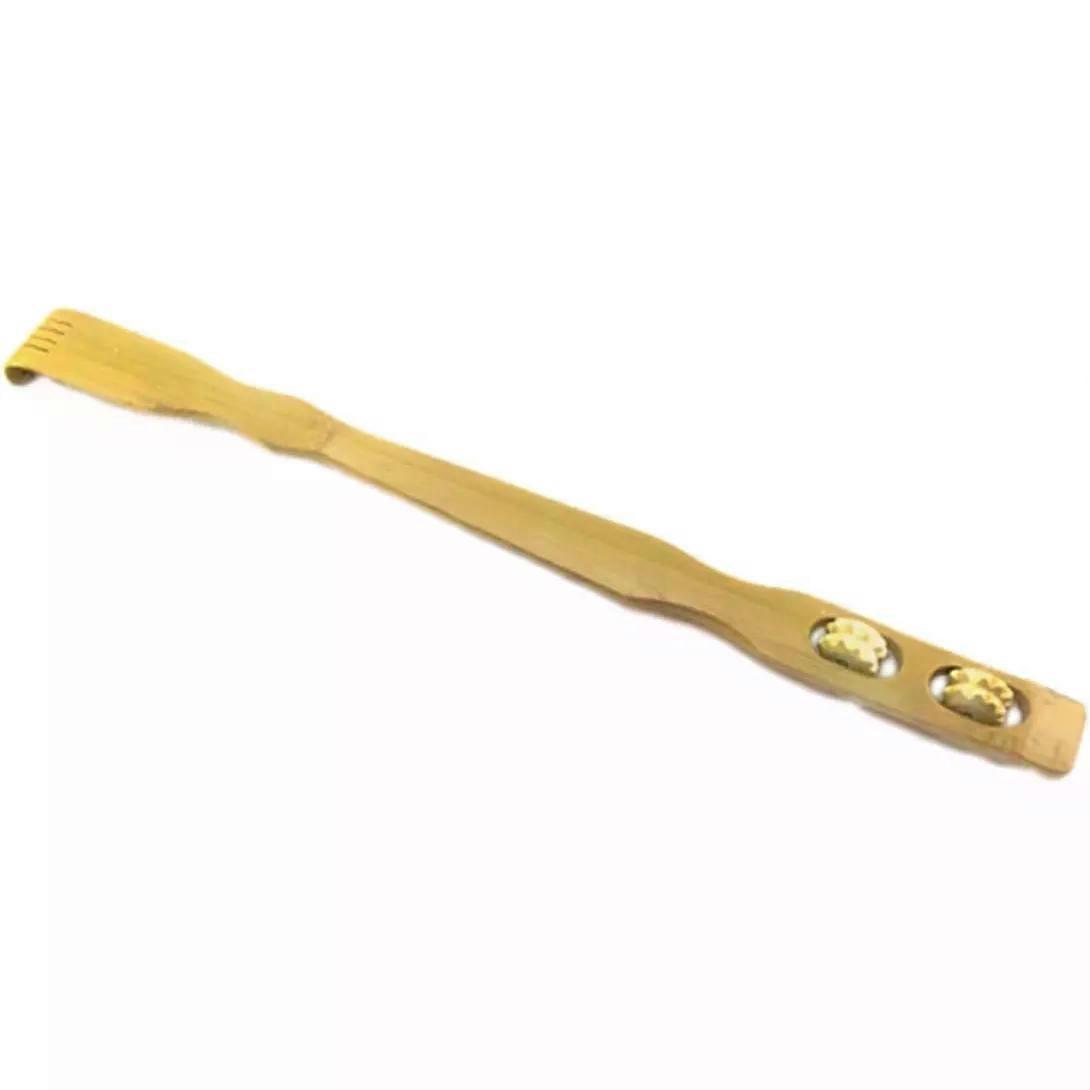 Back Scratcher with Two Rollers and Long Handle