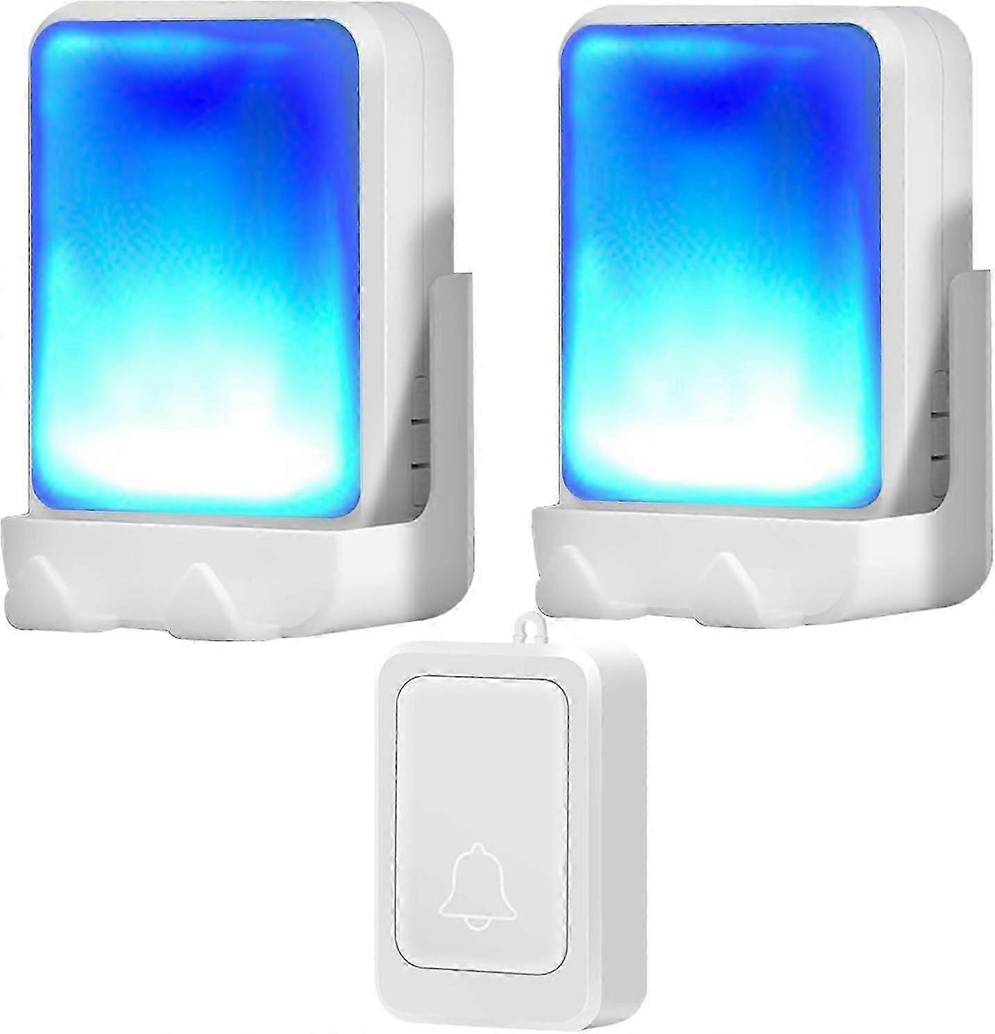 Wireless Doorbell With Flashing Light