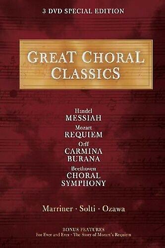 Great Choral Classics (3 Dvd) DVD - Region 2