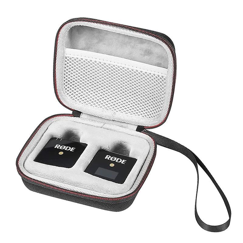 Hard Travel Case For RODE Wireless GO Compact Wireless Microphone System Carrying Storage Bag