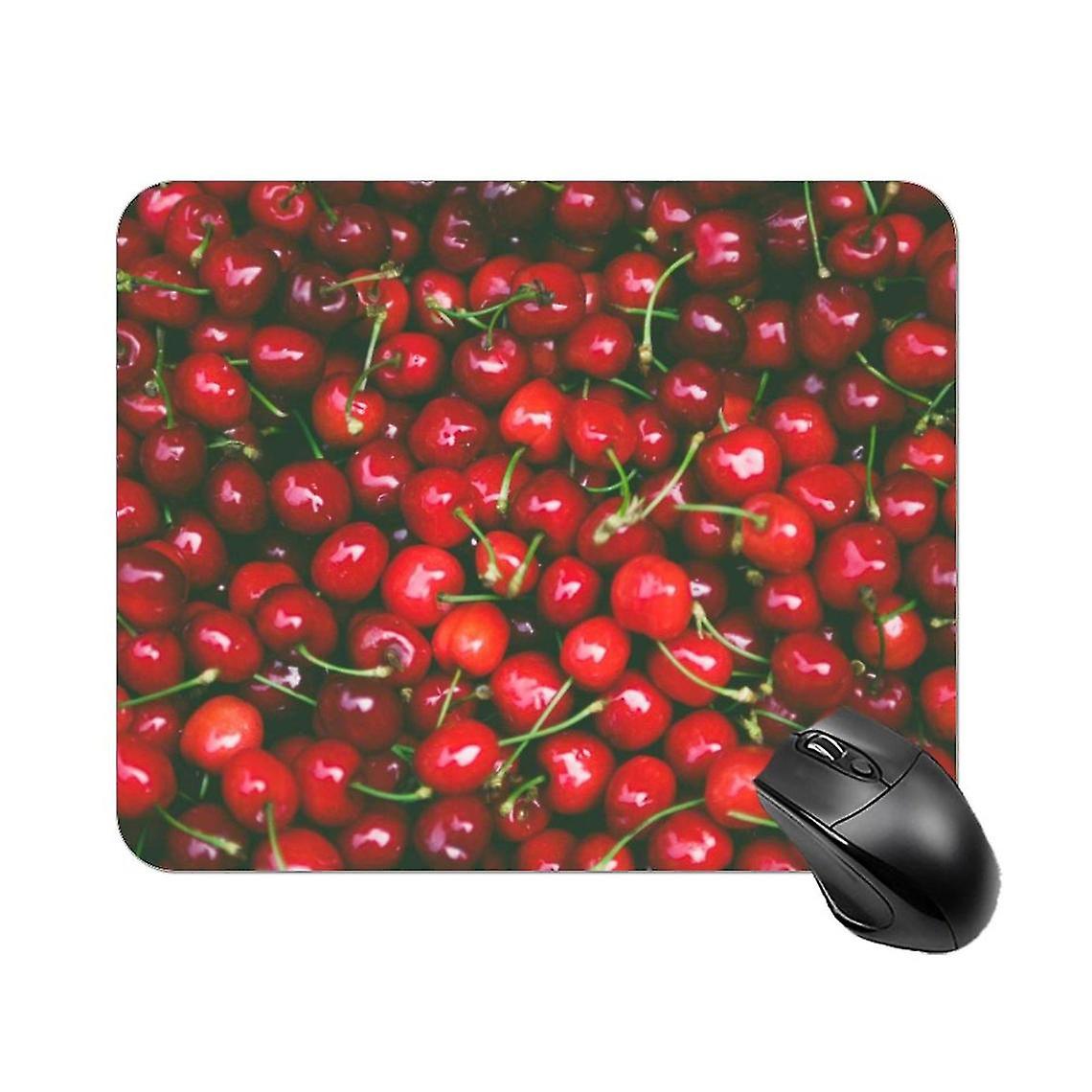 Cherry Printed Laptop Mouse Pad