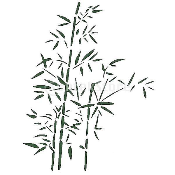 Wall Painting Grain Stencil Pattern Decoration