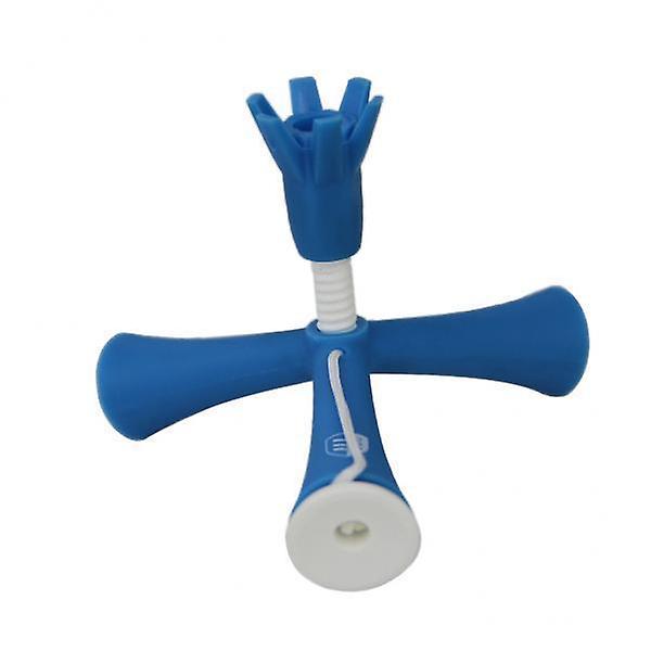 3xPlastic Golf Driving Range Practice Tee Holder Tees Divot Tool Blue