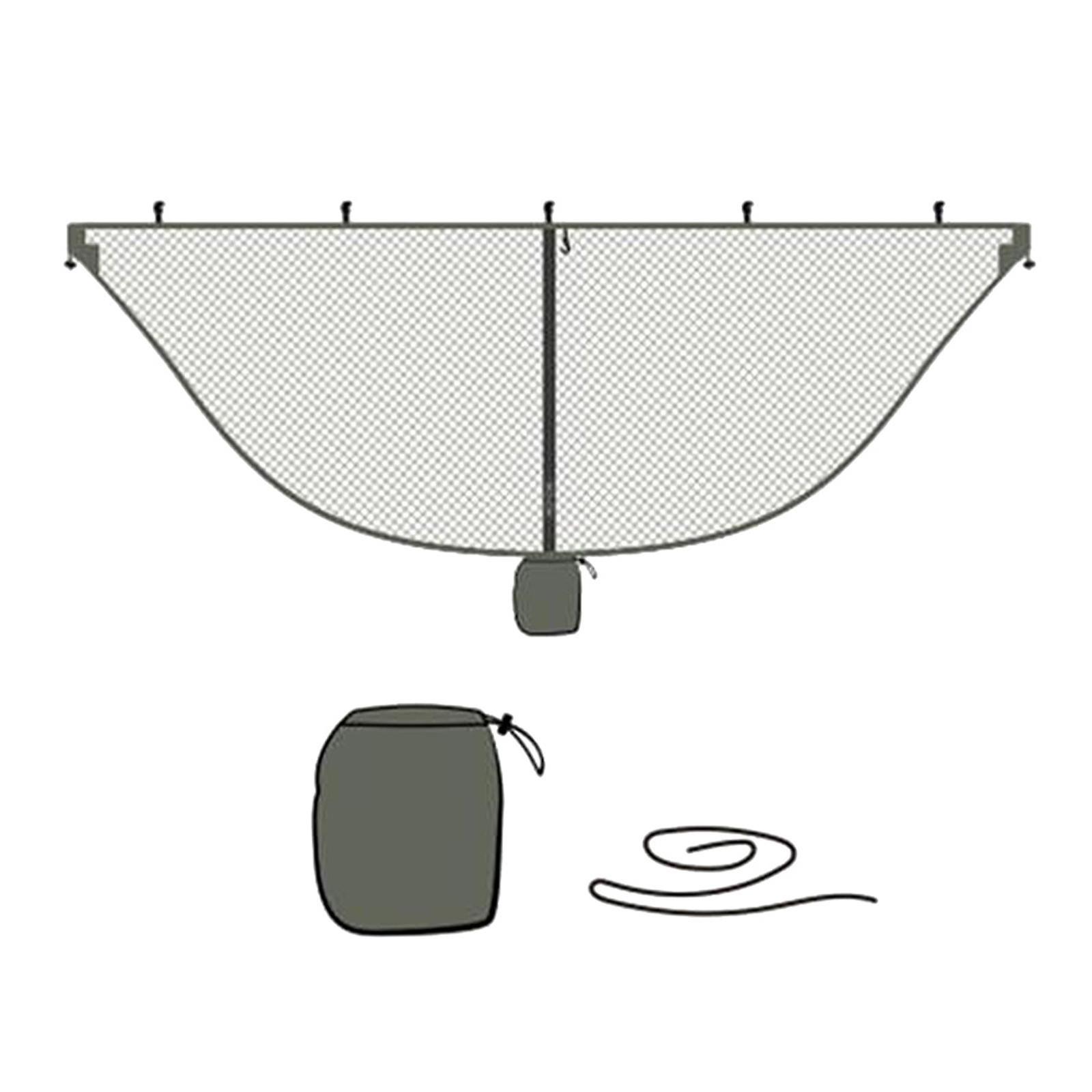 Lightweight Compact Fast Easy Setup Camping Hammock Mosquito Net army green