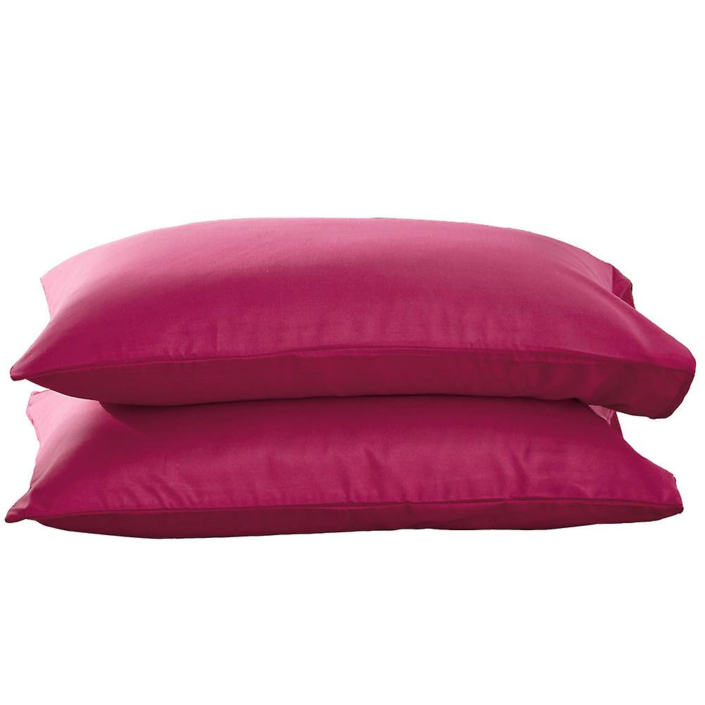 45*75cm Pillowcase Solid Color Brushed Plain Color Single Double Pillowcase Bedding