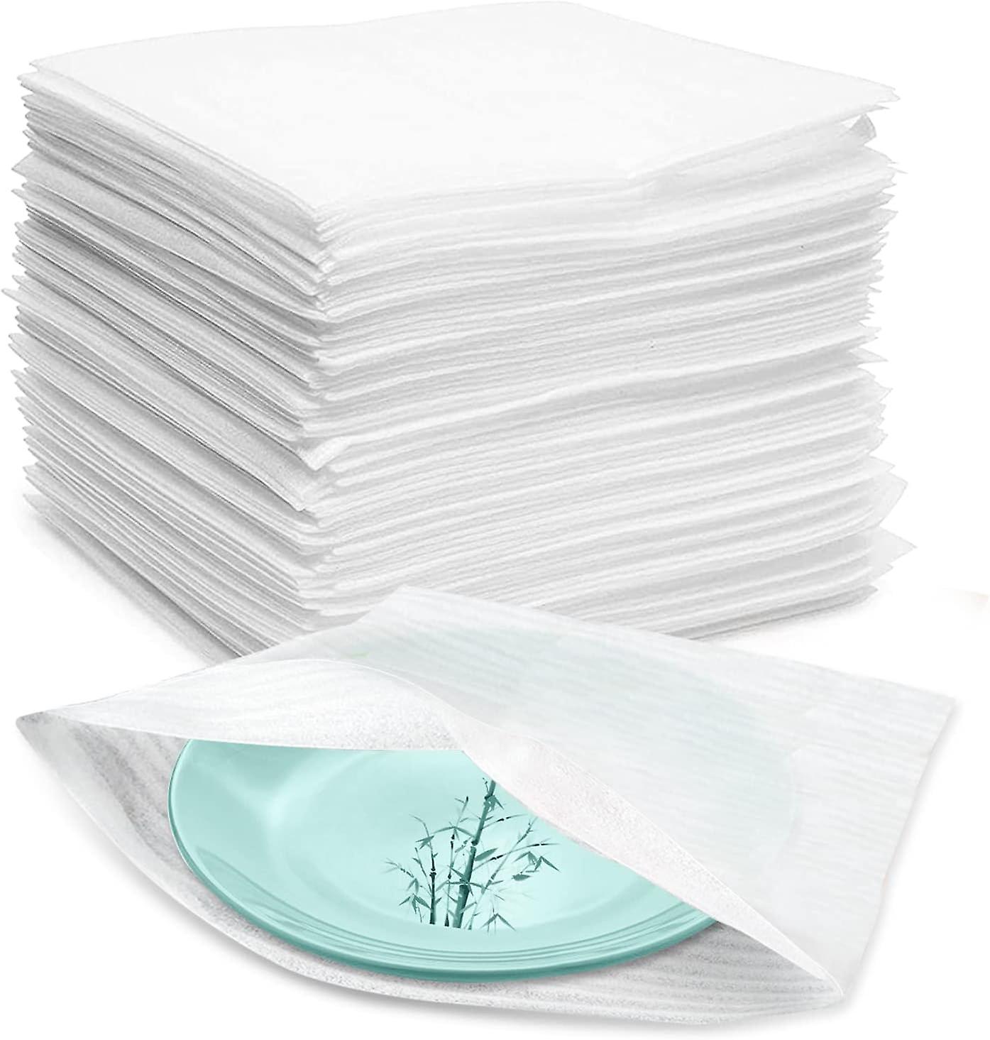 100 Pack Recyclable Foam Packing Sheets - Wrap Pouches (11.8"x11.8")