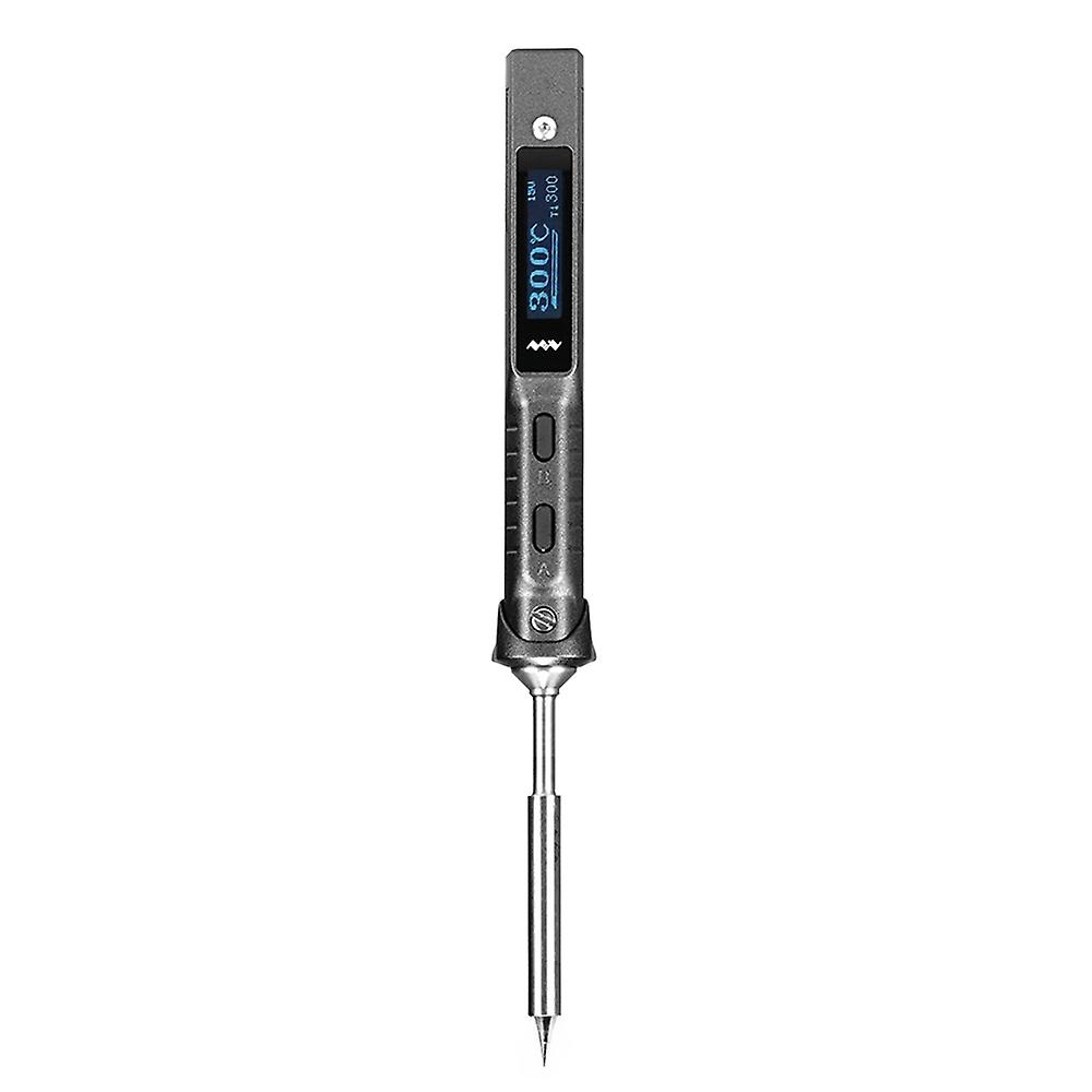 Mini Intelligent Soldering Station Portable Soldering Iron Two Power Supplying Mode 50-400 ℃ Tempera