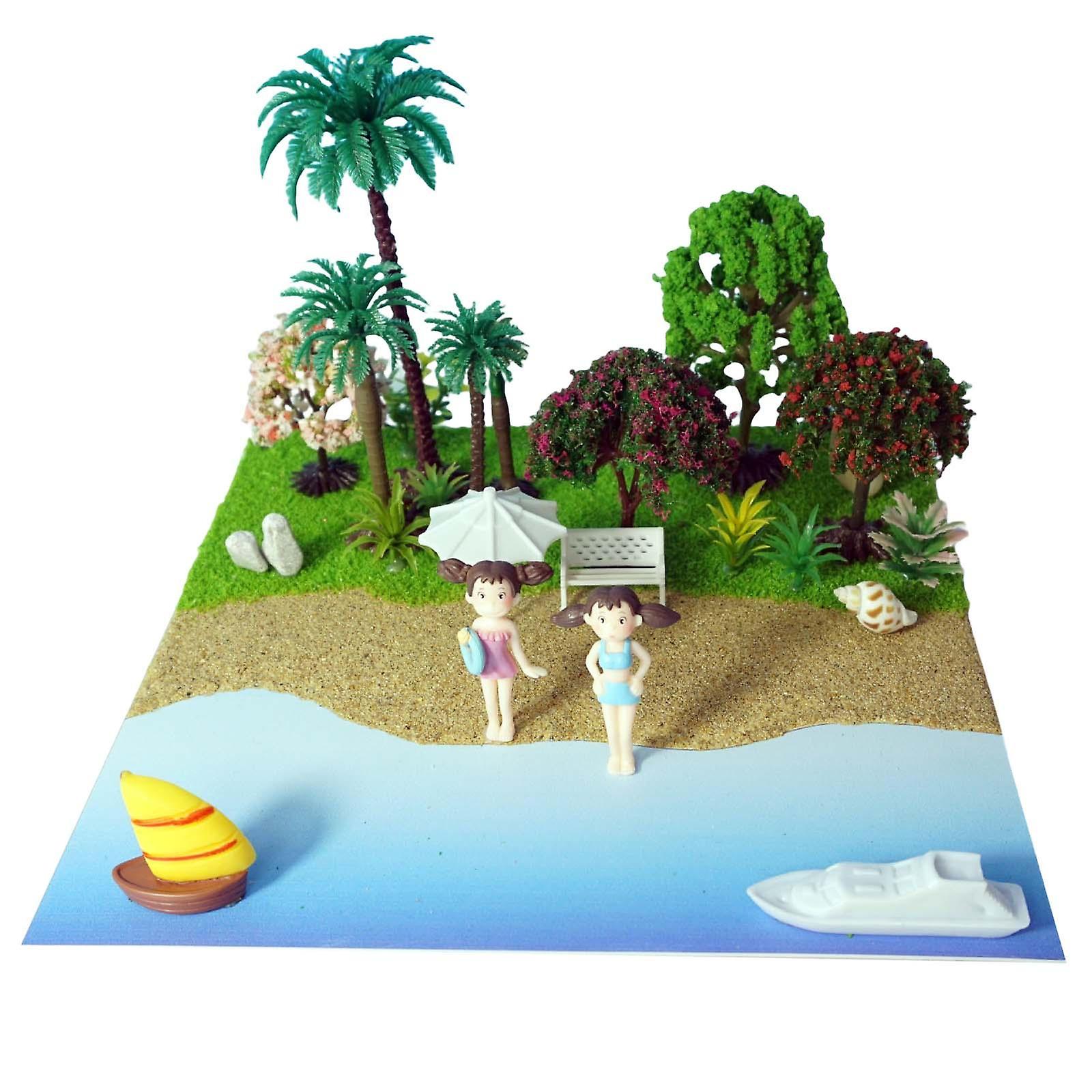 beach scenes Model Layout kits for Hand On Ability Railroad Layouts Office