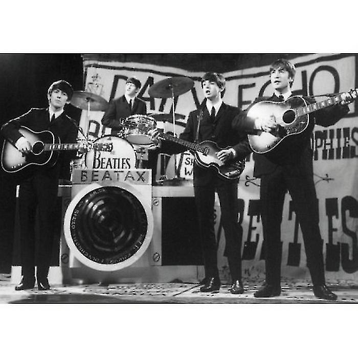 Beatles Daily Echo Standard-vykort