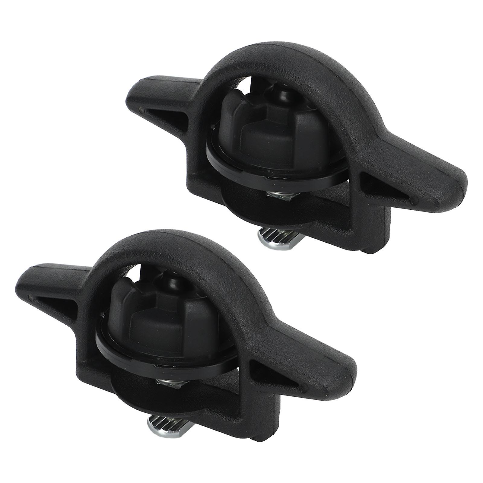 Set of 2 Heavy Duty Tie Down Cleats for 2005-2021 Tacoma Deck Rail System
