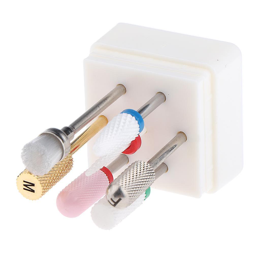 Pro Nail Art Foret Bits Manucure Polisseur Files Grinder Cuticle Remover Kit