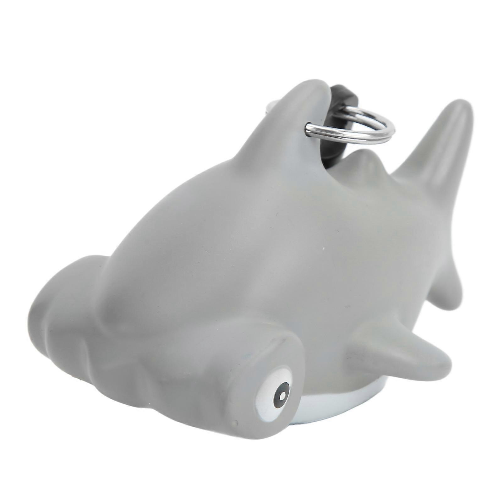 Scuba Diving Mouthpiece with Dust Cover and Second Stage Regulator Holder with Clip, Hammerhead Shark